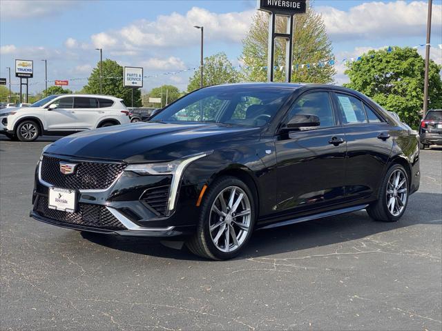 used 2021 Cadillac CT4 car, priced at $27,894