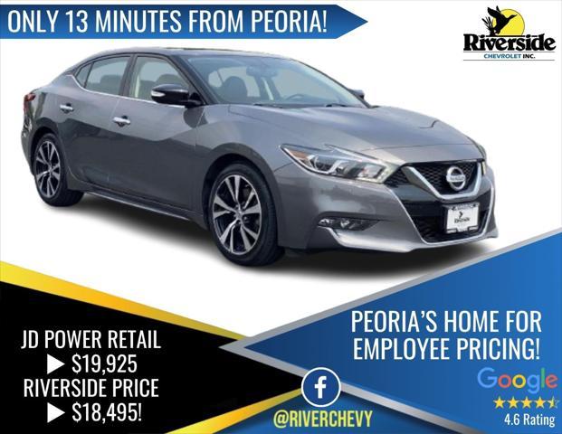 used 2018 Nissan Maxima car, priced at $18,495