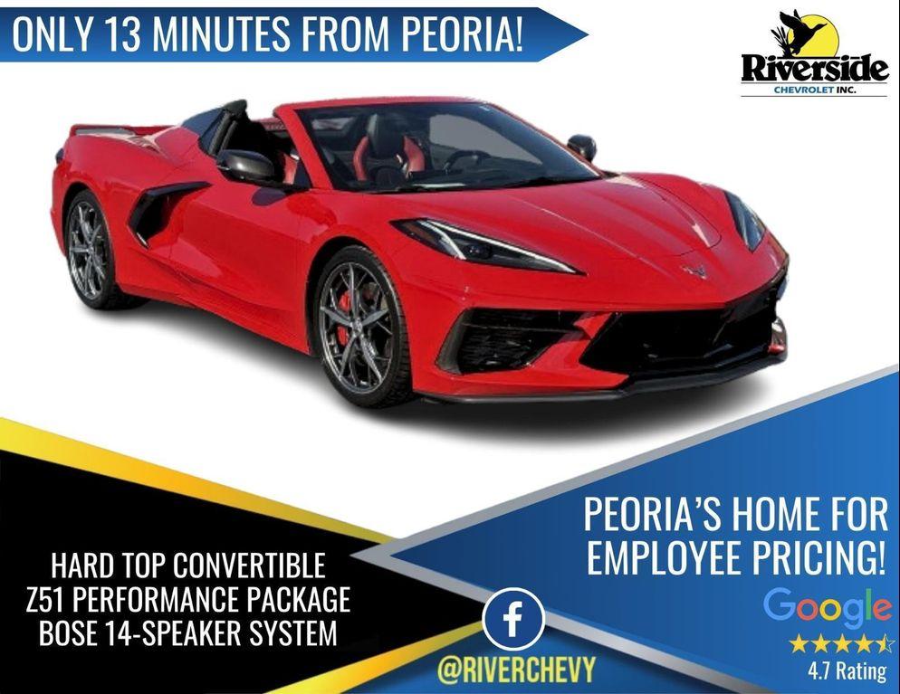 used 2020 Chevrolet Corvette car, priced at $68,709