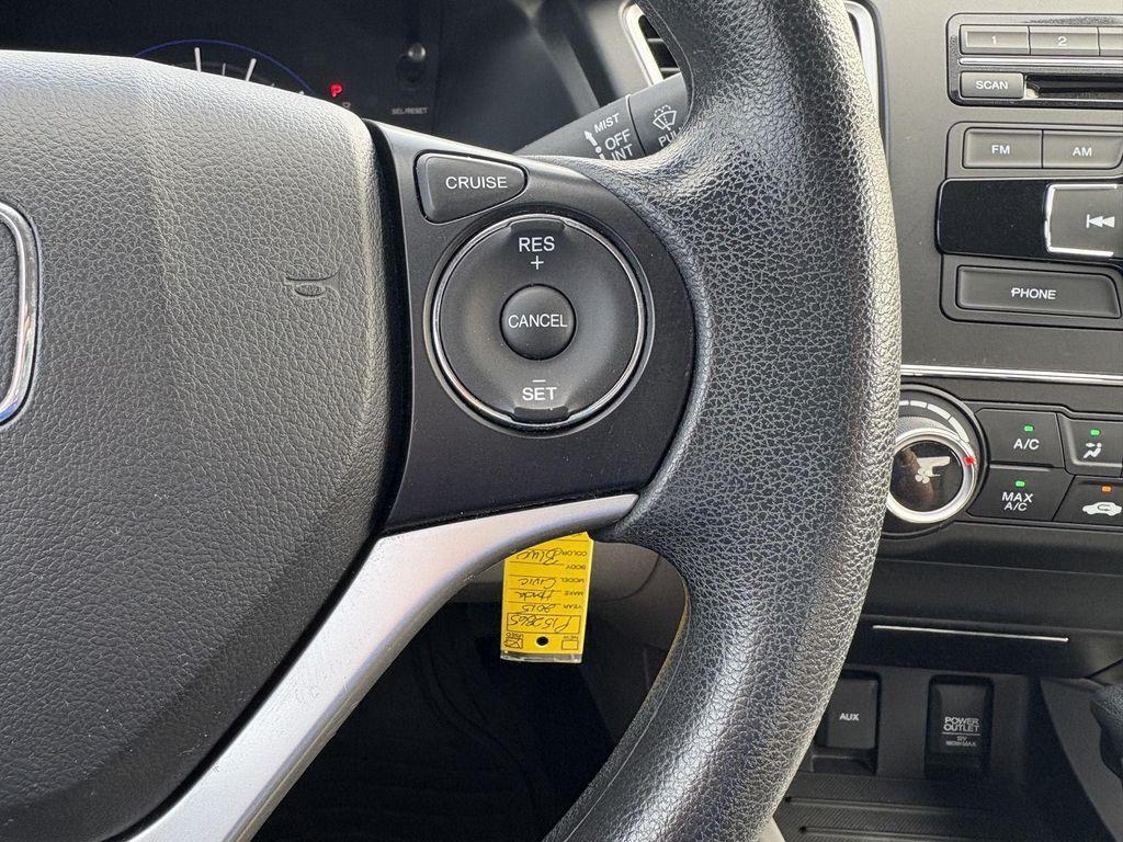 used 2015 Honda Civic car, priced at $13,129