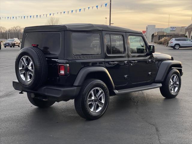 used 2021 Jeep Wrangler Unlimited car, priced at $29,295