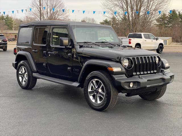 used 2021 Jeep Wrangler Unlimited car, priced at $29,295