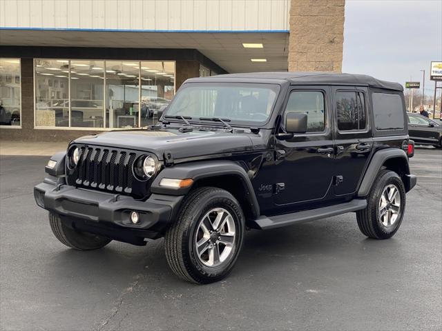 used 2021 Jeep Wrangler Unlimited car, priced at $29,295