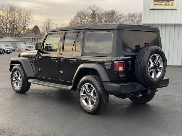 used 2021 Jeep Wrangler Unlimited car, priced at $29,295