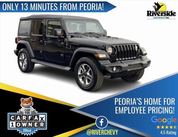 used 2021 Jeep Wrangler Unlimited car, priced at $29,295