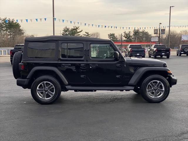 used 2021 Jeep Wrangler Unlimited car, priced at $29,295