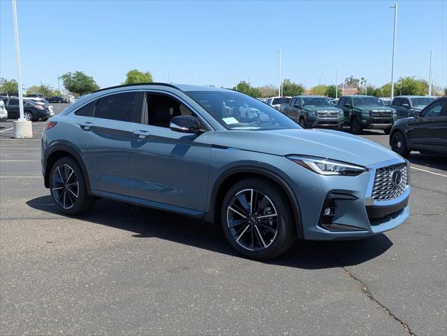 new 2025 INFINITI QX55 car, priced at $55,571