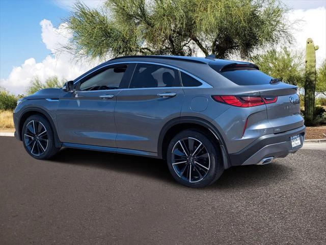 new 2025 INFINITI QX55 car, priced at $50,026