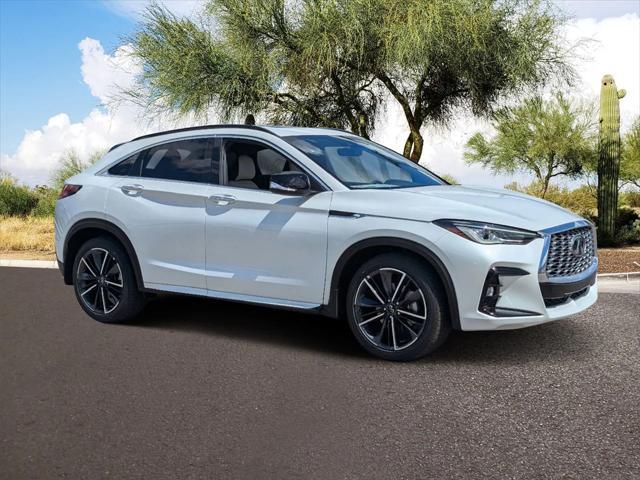 new 2025 INFINITI QX55 car, priced at $53,650