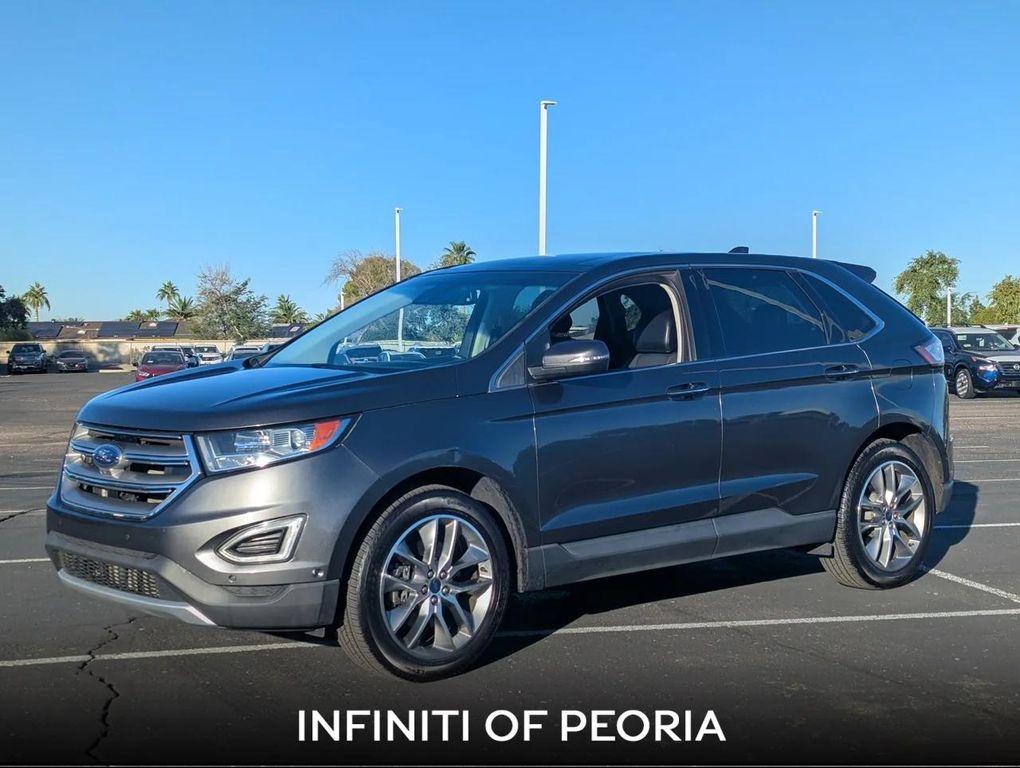 used 2017 Ford Edge car, priced at $13,355