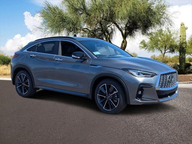 new 2025 INFINITI QX55 car, priced at $50,026
