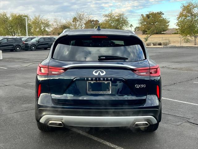 used 2023 INFINITI QX50 car, priced at $35,922