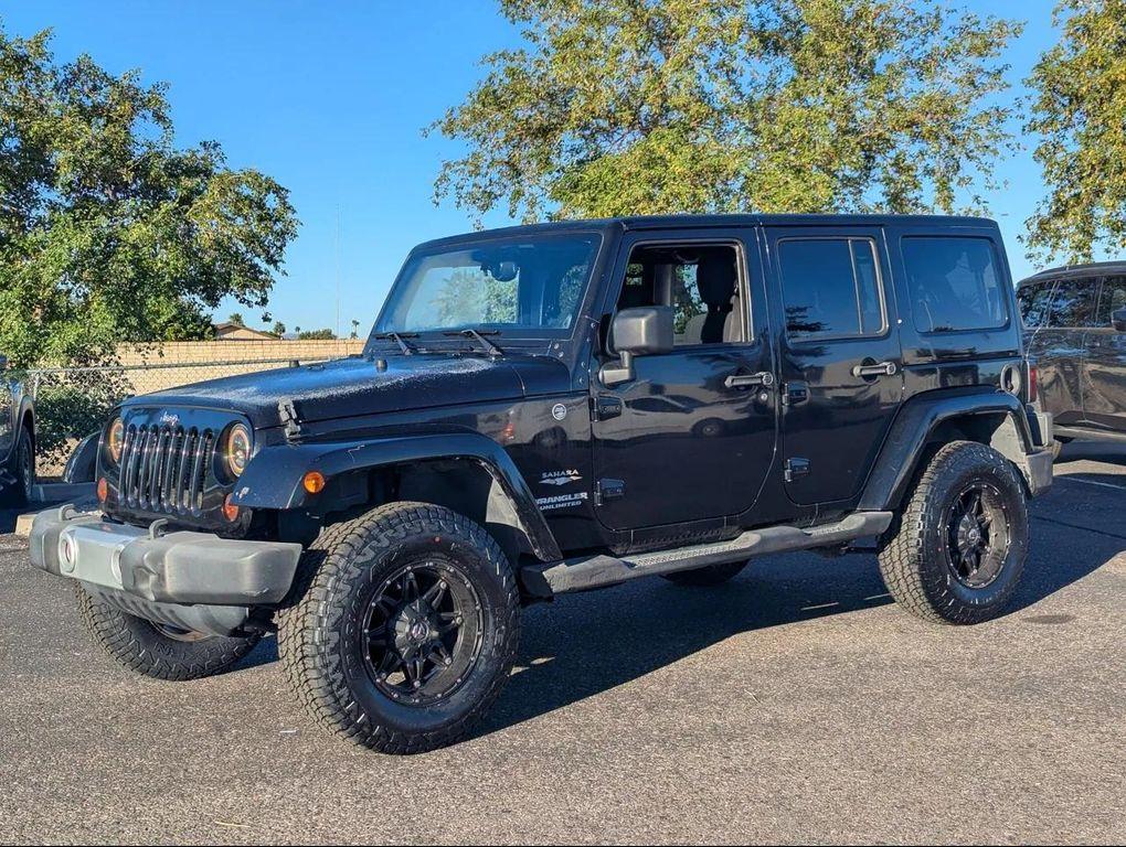 used 2012 Jeep Wrangler Unlimited car, priced at $13,655