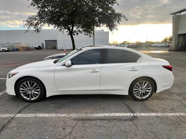 used 2023 INFINITI Q50 car, priced at $33,600