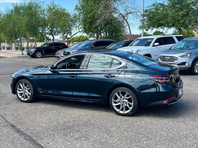 used 2022 Genesis G70 car, priced at $29,777