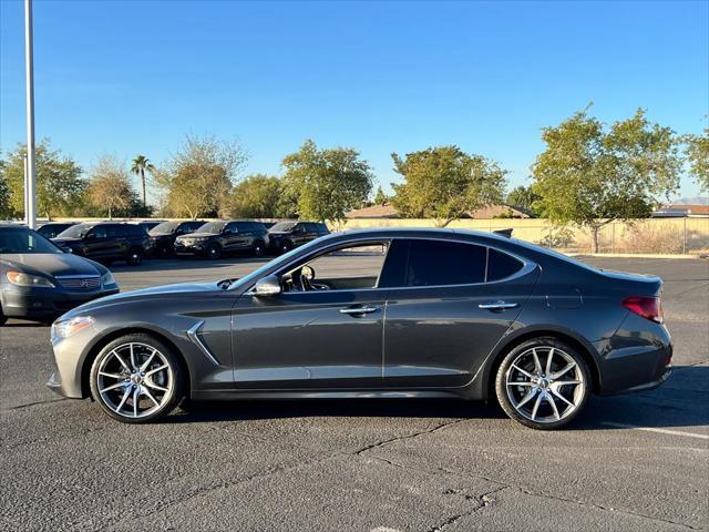 used 2021 Genesis G70 car, priced at $23,425