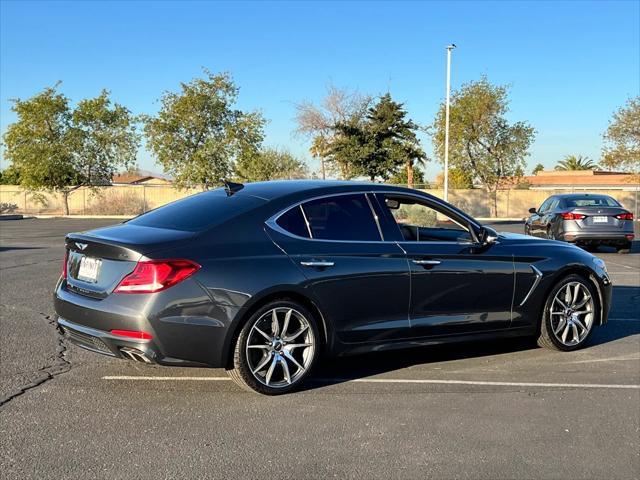 used 2021 Genesis G70 car, priced at $23,425