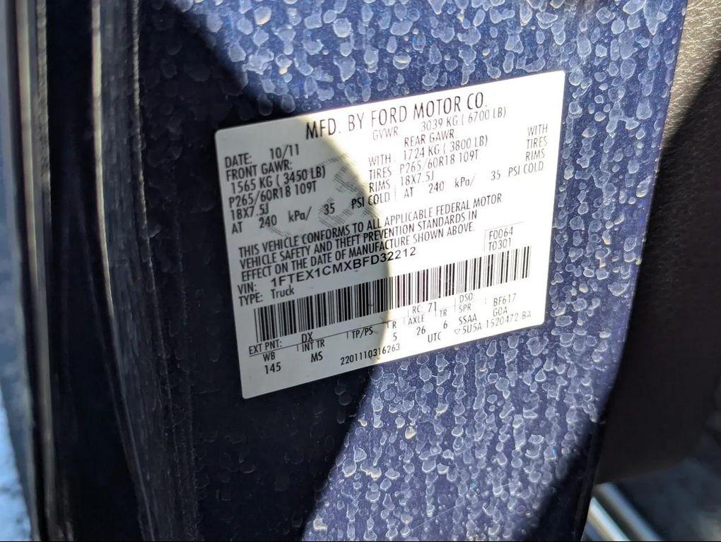 used 2011 Ford F-150 car, priced at $9,755