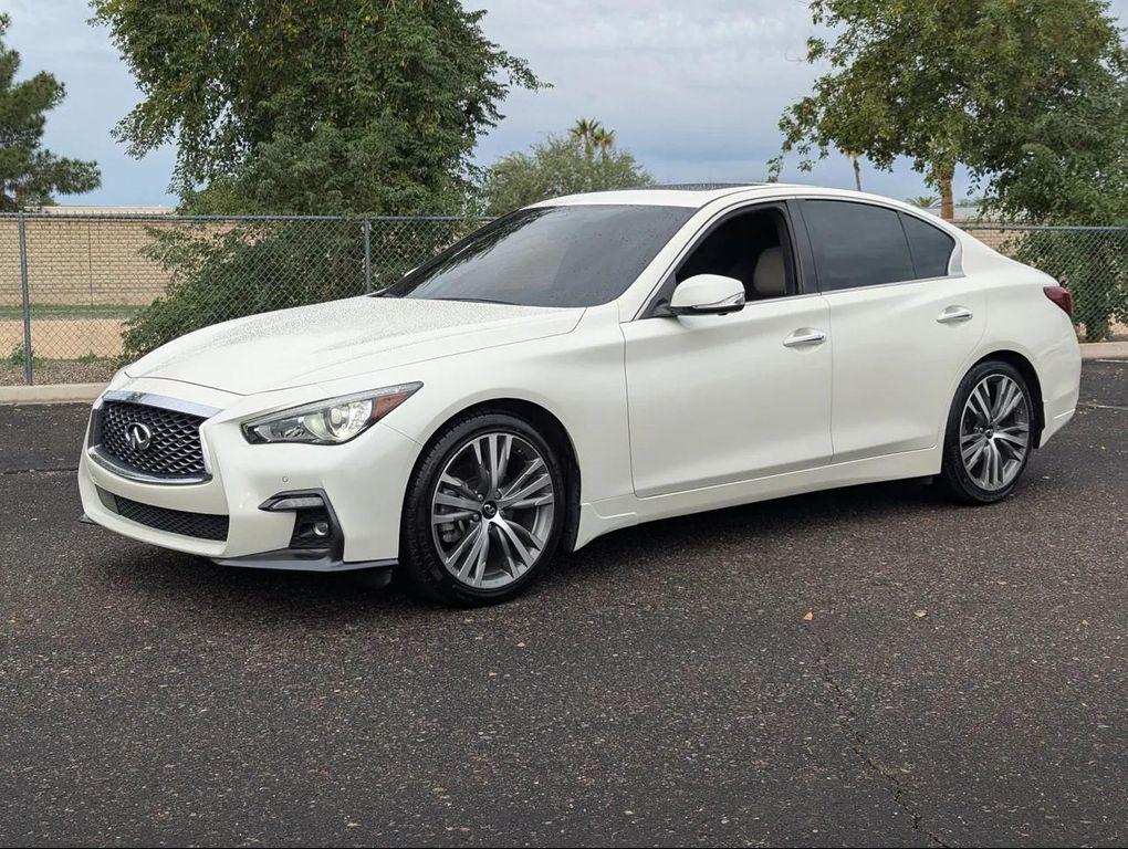 used 2021 INFINITI Q50 car, priced at $21,955