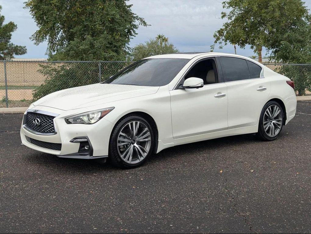 used 2021 INFINITI Q50 car, priced at $21,955