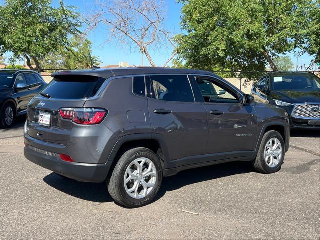 used 2024 Jeep Compass car, priced at $23,188