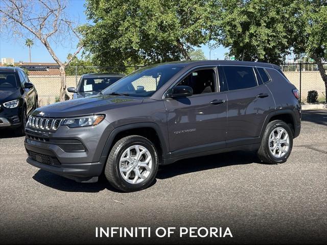 used 2024 Jeep Compass car, priced at $23,188