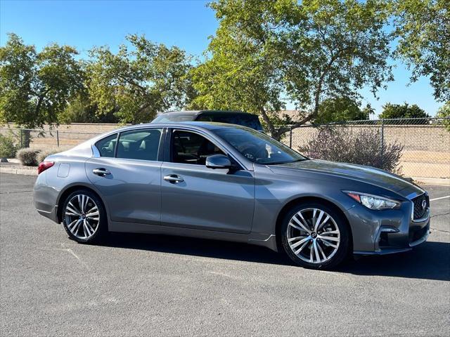 used 2022 INFINITI Q50 car, priced at $26,922