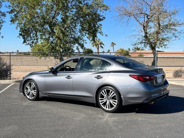 used 2022 INFINITI Q50 car, priced at $26,922