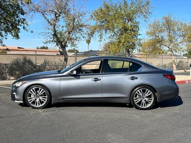 used 2022 INFINITI Q50 car, priced at $26,922