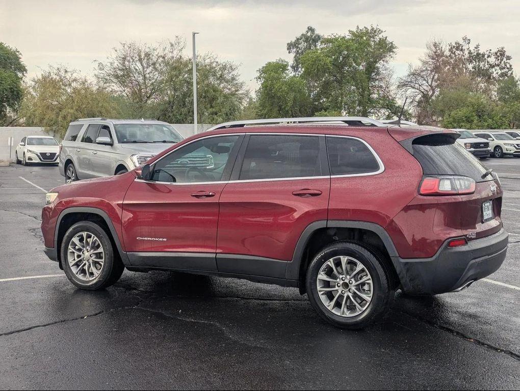 used 2021 Jeep Cherokee car, priced at $18,877