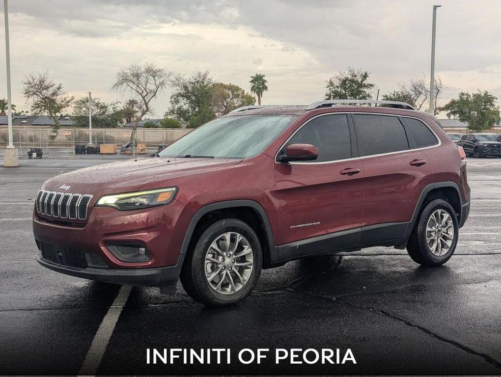 used 2021 Jeep Cherokee car, priced at $18,877