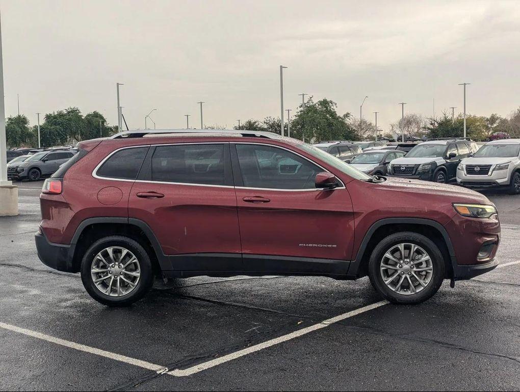 used 2021 Jeep Cherokee car, priced at $18,877