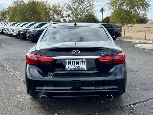 used 2023 INFINITI Q50 car, priced at $34,777