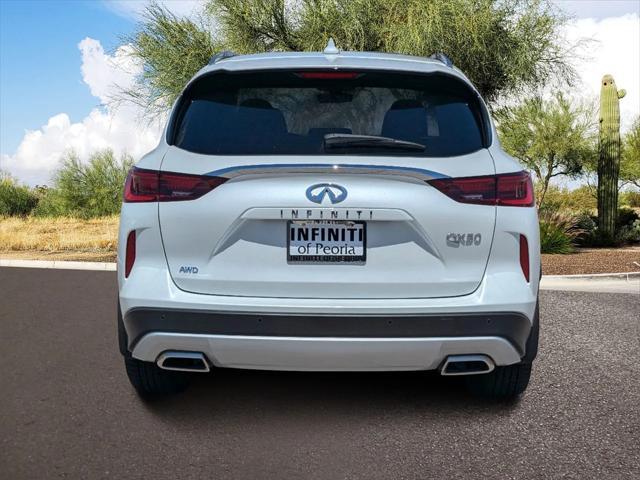 new 2024 INFINITI QX50 car, priced at $44,855