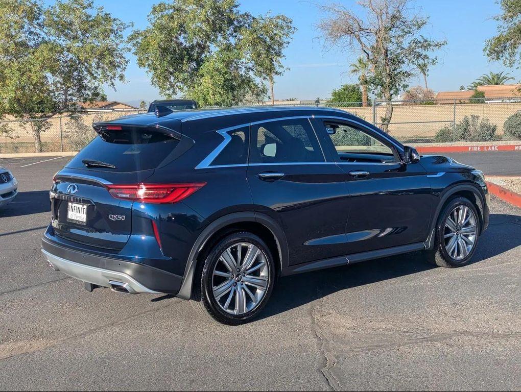 used 2021 INFINITI QX50 car, priced at $29,855