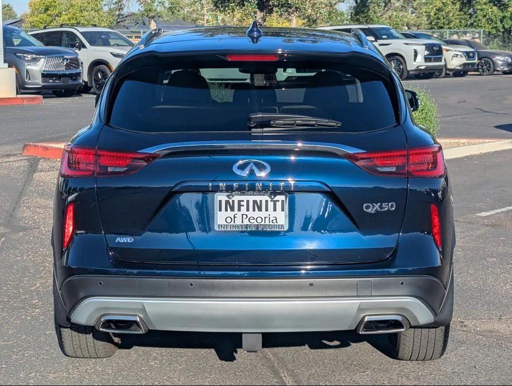 used 2021 INFINITI QX50 car, priced at $29,855
