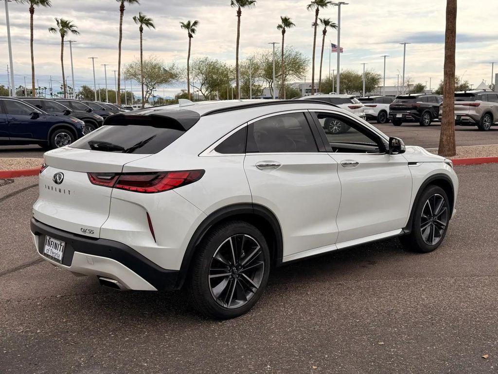 used 2024 INFINITI QX55 car, priced at $29,177