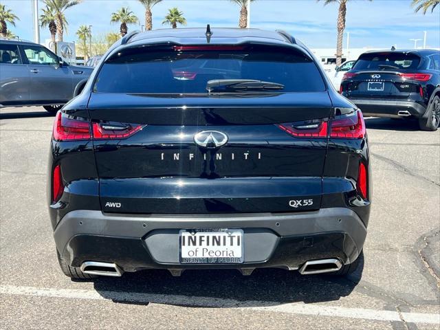 used 2024 INFINITI QX55 car, priced at $44,155