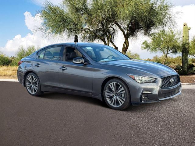 new 2024 INFINITI Q50 car, priced at $51,137