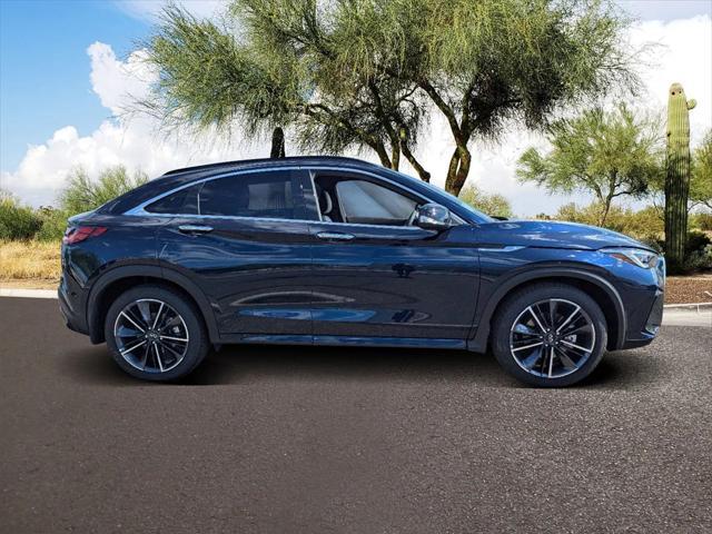 new 2025 INFINITI QX55 car, priced at $57,180