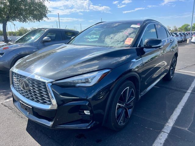 used 2022 INFINITI QX55 car, priced at $34,999