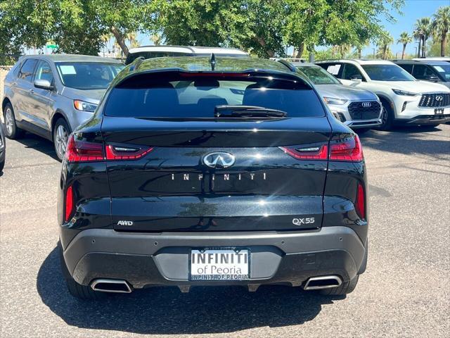 used 2022 INFINITI QX55 car, priced at $34,816