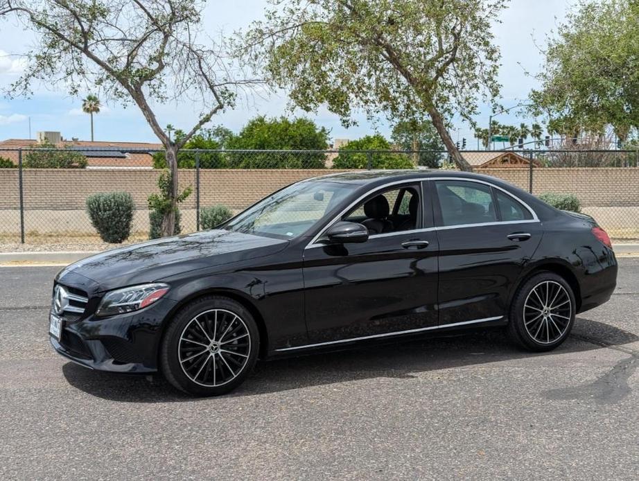 used 2021 Mercedes-Benz C-Class car, priced at $30,700