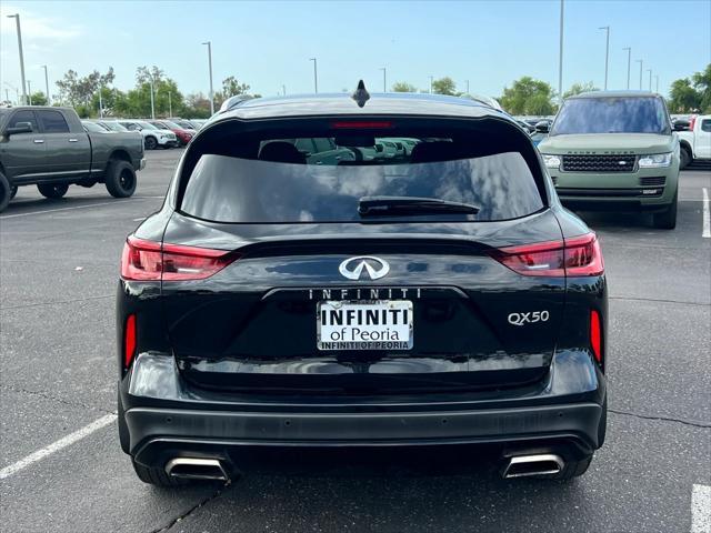 used 2022 INFINITI QX50 car, priced at $30,399