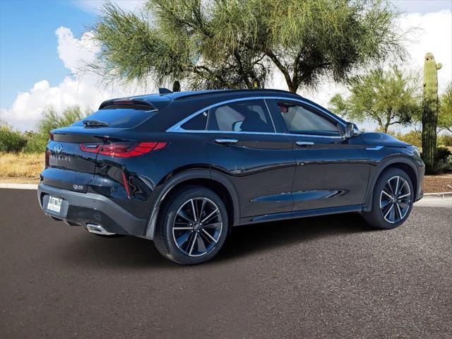 new 2025 INFINITI QX55 car, priced at $52,750