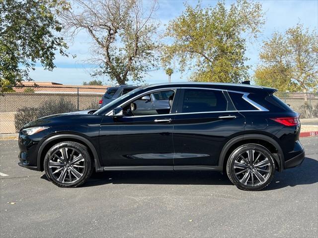 used 2022 INFINITI QX50 car, priced at $32,255