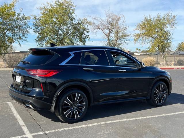 used 2022 INFINITI QX50 car, priced at $32,255