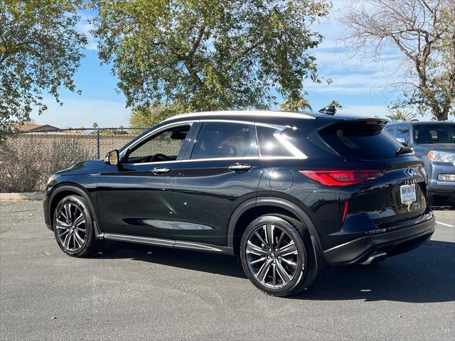 used 2022 INFINITI QX50 car, priced at $32,255