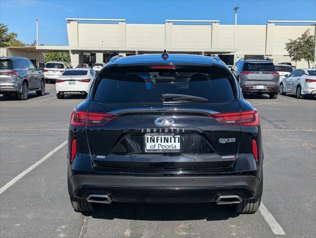 used 2020 INFINITI QX50 car, priced at $18,444