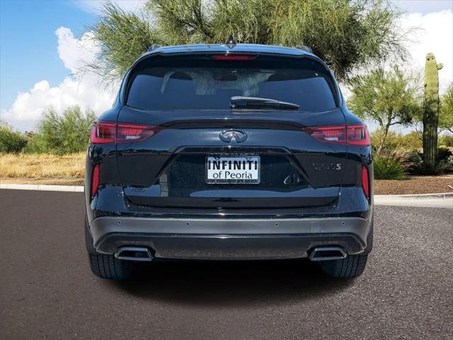 new 2025 INFINITI QX50 car, priced at $53,270